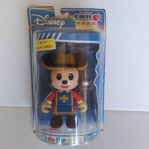 Three Musketeers Mickey Sega Disney Characters Smile Snap from Japan Toy
